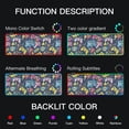 thumbnail image 5 of Large RGB Gaming Mouse Pad Led Glowing Mousepad Non-Slip Rubber Base 13 Light Modes 31.5x11.8 Gamepad and Lightning, 5 of 6
