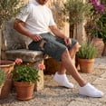 thumbnail image 2 of LWavelet Mens Cargo Shorts Elastic Waist Drawstring Casual Work Shorts Summer Hiking Traval Shorts with Pockets, 2 of 8