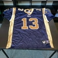thumbnail image 4 of 1999 St. Louis Rams Super Bowl Champs Team Signed Jersey Kurt Warner JSA COA, 4 of 11