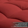 thumbnail image 4 of Crimson Red Twin Extra Long Down Alternative Comforter Set by Ivy Union, 4 of 8