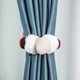 thumbnail image 3 of Christmas Curtain Tiebacks Snowman Curtain Holdbacks with Hook and Loop 2Pcs, 3 of 4
