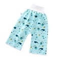 thumbnail image 4 of Herrnalise BABY Waterproof Diaper Skirt for Potty Training Overnight Diaper Skirt for Toddler Boys and Girls Navy, 4 of 8