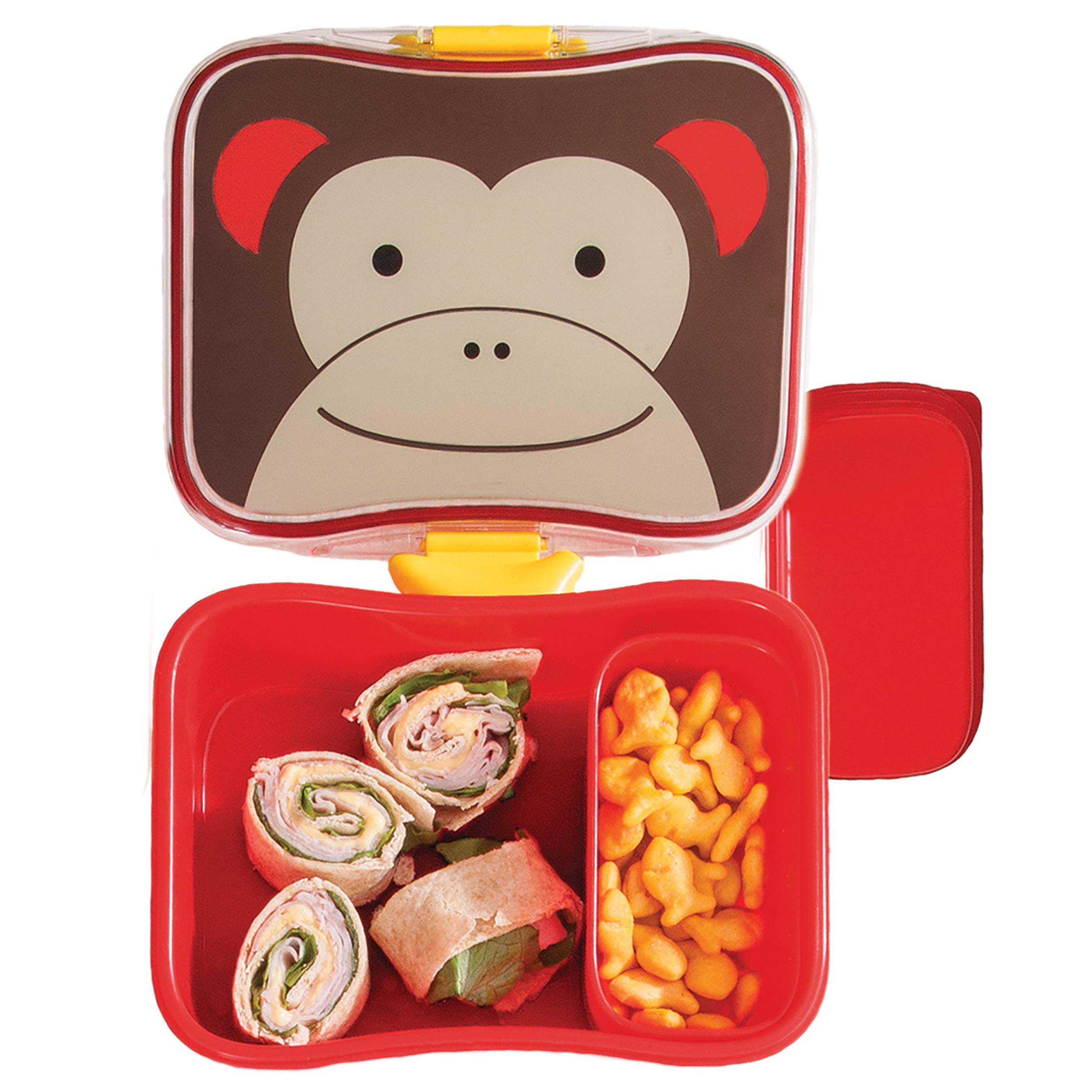 Skip Hop Zoo Monkey termo con cuchara