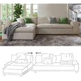 thumbnail image 5 of 4 Pcs Sectional Couch Connector, Heavy Duty Couch Snap Alligator Sofa Connector Sofa Interlocking Connector Furniture Joint Snap With Mounting Screws, 5 of 5