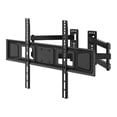 thumbnail image 1 of Soporte para pantallas de 40" a 70" con dos brazos articulados independientes, para esquinas negro, 1 of 4