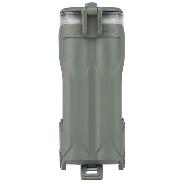 Caja Almacenamiento Batería Cgtredaw Estuche Mag Doble Orificio para CR123 AAA AA Verde