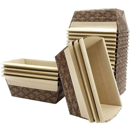 

HYKE Paper Ba Loaf Pan Molds from Italy (50 Mini)