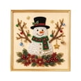 thumbnail image 3 of Christmas Pearl Diamond Art Painting Kit with Frame Festive Diamond Dots Bead Craft for Adults Beginners Holiday Themes Raised Pearl Art Wall Decor Relaxing Handmade Gift, 3 of 6