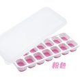 thumbnail image 1 of Bandeja de silicona for cubitos de hielo con 14 moldes cuadrados - Caja de hielo tipo empuje de fácil liberación, 1 of 2