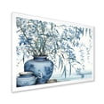 thumbnail image 5 of Designart "Serenity With Chinese Influence In Blue Bamboo" Bamboo Picture Framed Canvas Prints, 5 of 5