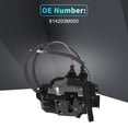 thumbnail image 4 of Actuador de bloqueo de puerta eléctrica del lado del pasajero trasero derecho único Bargains con cable para Hyundai No.814203M000 Negro, 4 of 7