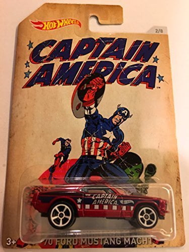 Details about   Hot Wheels Captain America Exclusive '70 Ford Mustang Mach 1 new on card B33. 