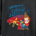 thumbnail image 3 of Jimmy Neutron - Adventures of Jimmy Neutron - Ladies French Terry Long Sleeve Shirt, 3 of 5
