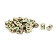 thumbnail image 1 of Uxcell 30Pcs Tuerca de Mueble de Barril Ranurada M6x13mm para Camas Sillas, 1 of 3