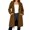 Brown women zip up hoodie a1, variant on Casual Basic Zip Up Hooded Coat for Women, Warm Solid Fall Winter Cover Up Top, Lightweight Everyday Layering Outerwear, Navy S