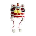 thumbnail image 2 of Milaget Bonnet d'Hiver Bordure de Fête Chinoise pour Enfants Rouge, 2 of 6