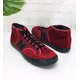 thumbnail image 1 of New Balance Numeric Men's Size 13 Franky Villani Mid Sneaker Shoes Red Corduroy, 1 of 6