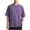 Purple, variant on Men's Geometric Camo Raglan T-Shirt, Short Sleeve Breathable Casual Tee, Modern Streetwear Top, Gifts for Him, M-5XL