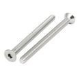 thumbnail image 4 of Unique Bargains M6x75mm 304 Stainless Steel Flat Head Hex Socket Cap Screws DIN7991 (10-Pack), 4 of 4