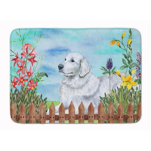 Maremma Sheepdog Spring Machine Washable Memory Foam Mat