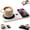 Black, variant on 2-in-1 Coffee Mug Warmer & Wireless Phone Charger, 3 Temperature Settings Drink Warmer with 8H Auto Shut-Off, Magnetic USB Charging Pad for Office Desk, Home