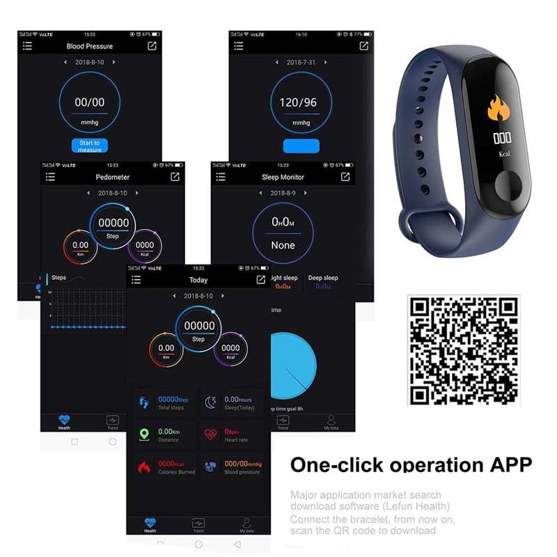 For Honor X10 Max 30 Pro+ V30 Pro 30S 9A 9C 9S 9X Lite 20S 10i 8A Smart  Watch Bracelet Heart Rate Monitor Fitness Rate Wristband - AliExpress