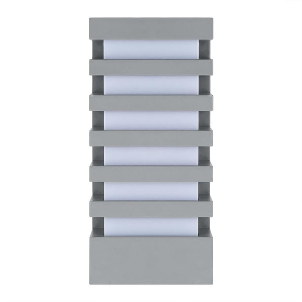 Cateissary Lámpara de pared para jardín con luz de porche moderna, en interiores y exteriores, 15 W, lámpara de pared LED para pasillo, garaje, Iluminación y accesorios Numero 3 Cateissary HA024204-03