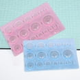 thumbnail image 4 of GUOOL 2Pcs 18 Cavity Semi Sphere Mold Clay Balls Plastic Spherical Mould Set for Dolls, 4 of 9