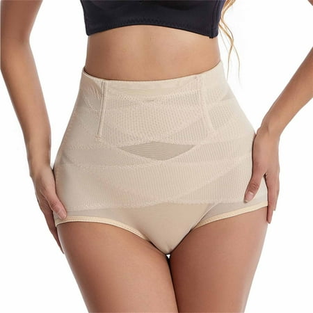 Kopltyrfg Tummy Control Shapewear Panties for Women-High Waisted Body Shaper Underwear Seamless Shapewear Panty Girdle Complexion XL