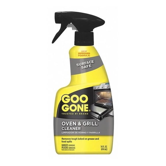 Goo Gone Oven Cleaner, Trigger Spray Bottle, 14oz, Liquid, Unscented 2059
