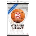 thumbnail image 3 of NBA Atlanta Hawks - Drip Basketball 21 Wall Poster with Wooden Magnetic Frame, 22.375" x 34", 3 of 3