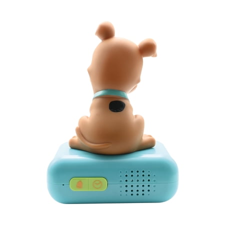 Digital alarm clock with Scooby Doo 3D night light and sound effects