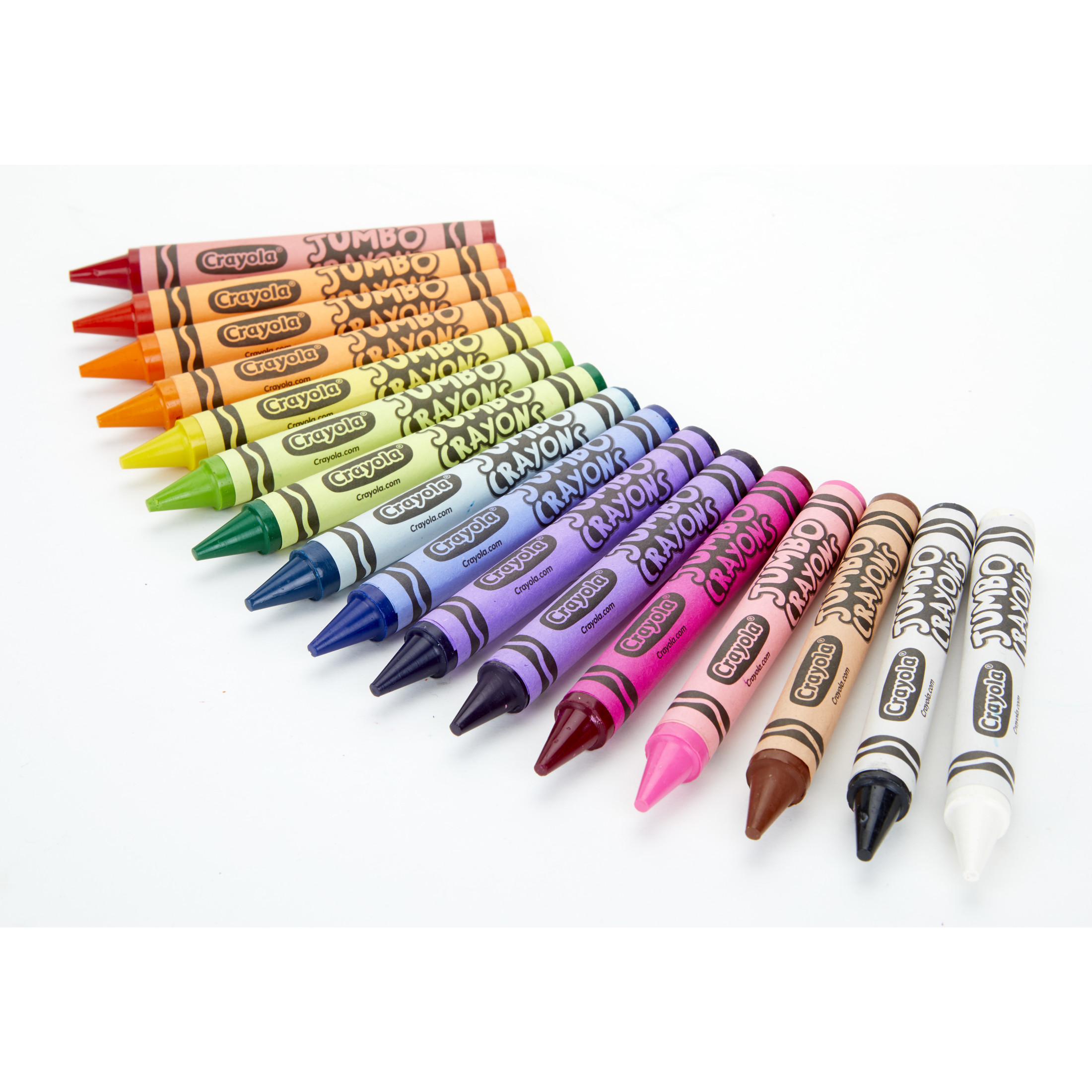 Crayones jumbo Crayola, 16 colores surtidos, útiles escolares y de manualidades 3