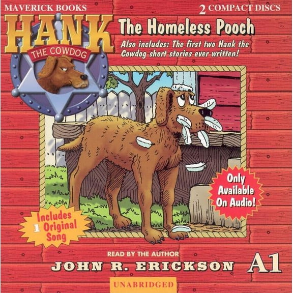 Hank the Cowdog (Audio) The Homeless Pooch, Book A1, (Audiobook)