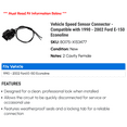 thumbnail image 2 of Vehicle Speed Sensor Connector - Compatible with 1990 - 2002 Ford E-150 Econoline - Dorman, 2 of 2