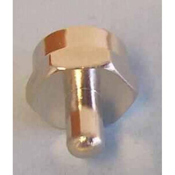 PRO SIGNAL - 75 ohm F Type Terminator, Nickel Plated - 10 Pack