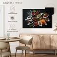 thumbnail image 5 of Elephant Stock Finest Spices And Herbs Wall Art - Horizontal Canvas Wall Art - Dining Room Wall Decor - Food And Drink Canvas - Brown And Gray Decor - 12" x 8", 5 of 8