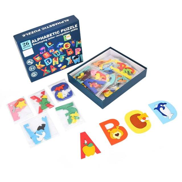 Juguetes De Rompecabezas Del Alfabeto, Constructores De Palabras, Bordes Suaves Para El Aprendizaje Educativo Para Niños Para Niños Pequeños ANGGREK Otros