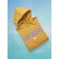 thumbnail image 3 of Las Vegas Varsity Style Hoodie Men -Image by Shutterstock, Male Large, 3 of 4