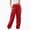 Red, variant on Delayuji Womens Sweatpants Bottom Sweatpants Joggers Pants Workout High Waisted Yoga Pants with Pockets Fleece Lined Pants Women Multi-Color L