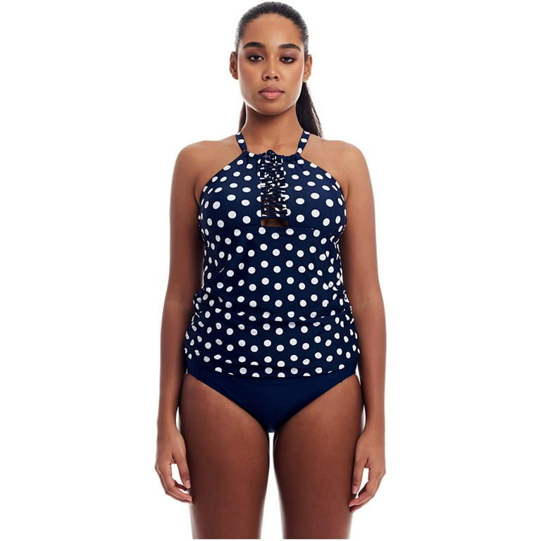 Arthur Conan Doyle Opstå radius Cute Teen Girl Swimsuit for Teen Girls Plus Size Curvy Swimwear Tankini Bathing  Suit Top Only - Navy Blue Polka Dotted Size 18 - Walmart.com