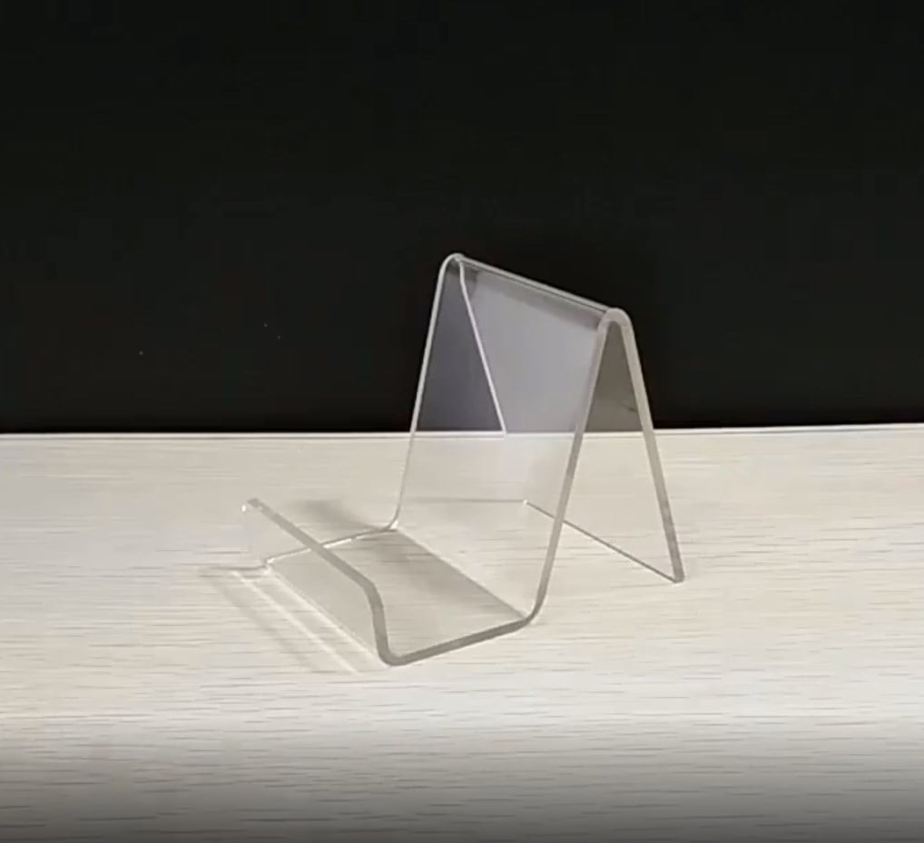 CHUANK Plexiglass Display Holder Clear Acrylic Display Stand