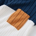 thumbnail image 6 of NOLDARES Toddler Boys Girls Fall Clothes 2Pcs Letter Print Sweatshirt Pullover Tops with Pants Unisex Baby Outfit Set Size:3-4 Y,Navy, 6 of 9