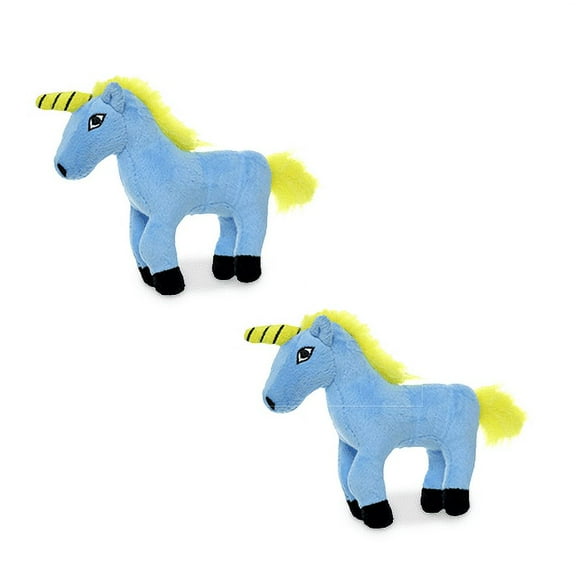 Mighty Jr Liar Unicorn Durable Plush Squeaky Dog Toy, 2 Pack