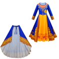 thumbnail image 1 of Disfraz De Niña Disney Mira Royal Detective Vestido Princesa Niños Niño Cumpleaños Fiesta De Halloween Vestidos De Fantasía De Cosplay + Cloak, 1 of 4