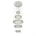 thumbnail image 3 of Elegant Lighting 3503G5LC Monroe Puce Led Intégrée Lustre Chromé, 3 of 4
