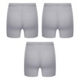 thumbnail image 2 of Sinleey Kids Girls 3 Piece Safety Shorts Dance Bike Shorts Breathable and Safety Yoga Athletic Sports Gray 120, 2 of 7