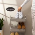 thumbnail image 4 of Por Favor, Quítese Los Zapatos: Letrero De Suspensión De Perilla De Puerta De Plástico Para Puerta Principal No Hay Zapatos En Casa, 4 of 5