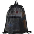 thumbnail image 6 of Eastsport Unisex Mesh Drawstring, Black, 6 of 6