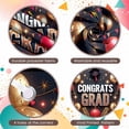thumbnail image 3 of Gold Red Theme Graduation Banner Sparkling Design Congrats Grad Display Glittery Balloons Laurel Wreath Accent Graduation Backdrop for Graduation Party Grad Ceremony Graduation Photo Shoot, 3 of 8